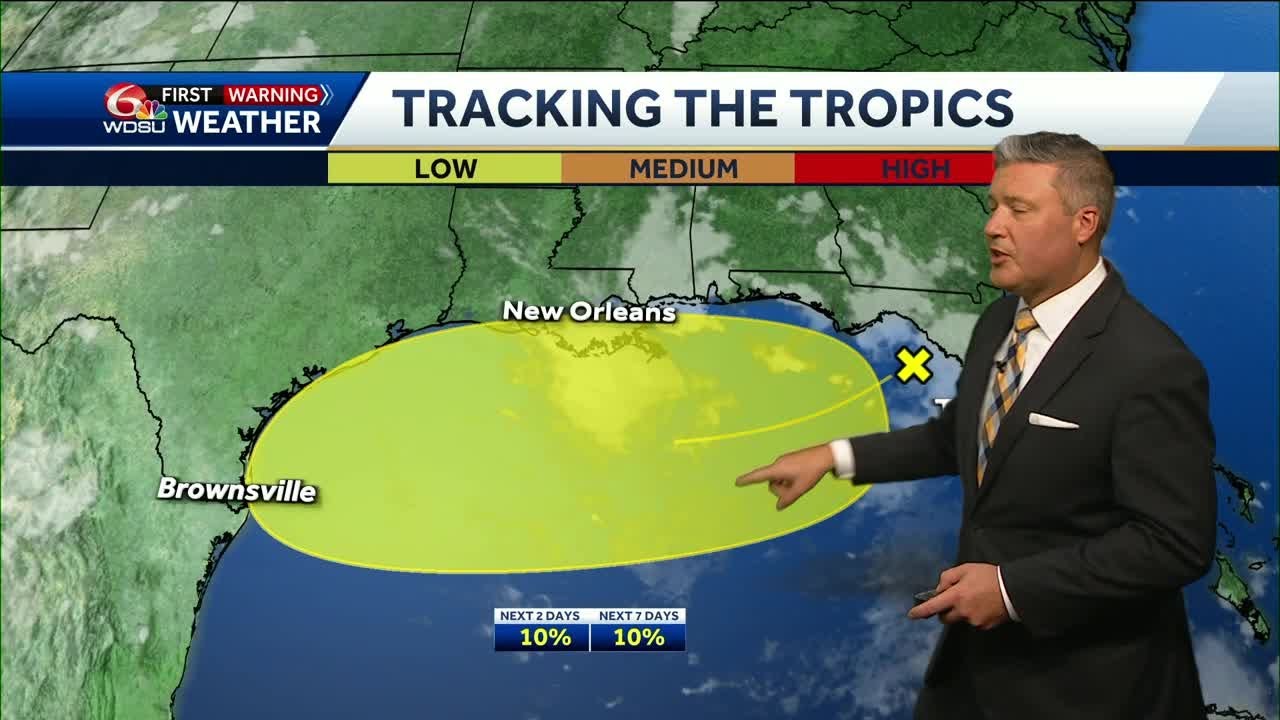 Tracking storms and possible tropical formation in your New Orleans weather forecast