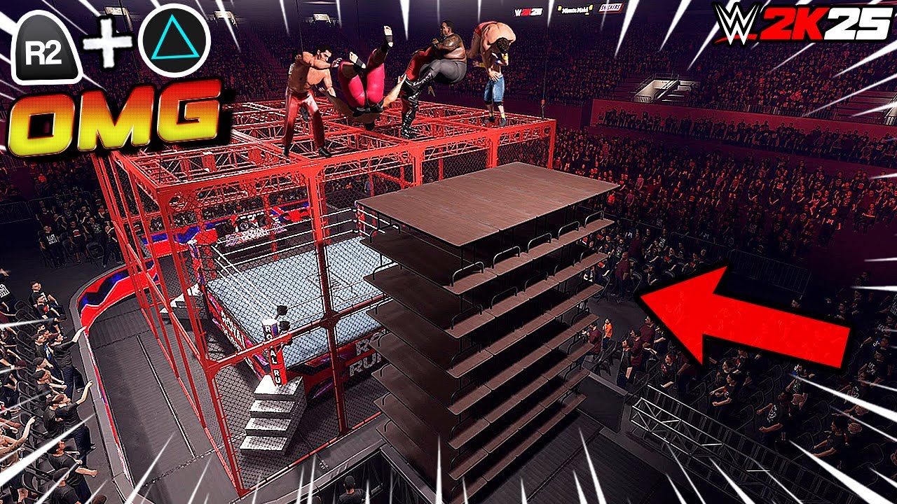 Best OMG Moments in WWE 2K25! PURE CHAOS