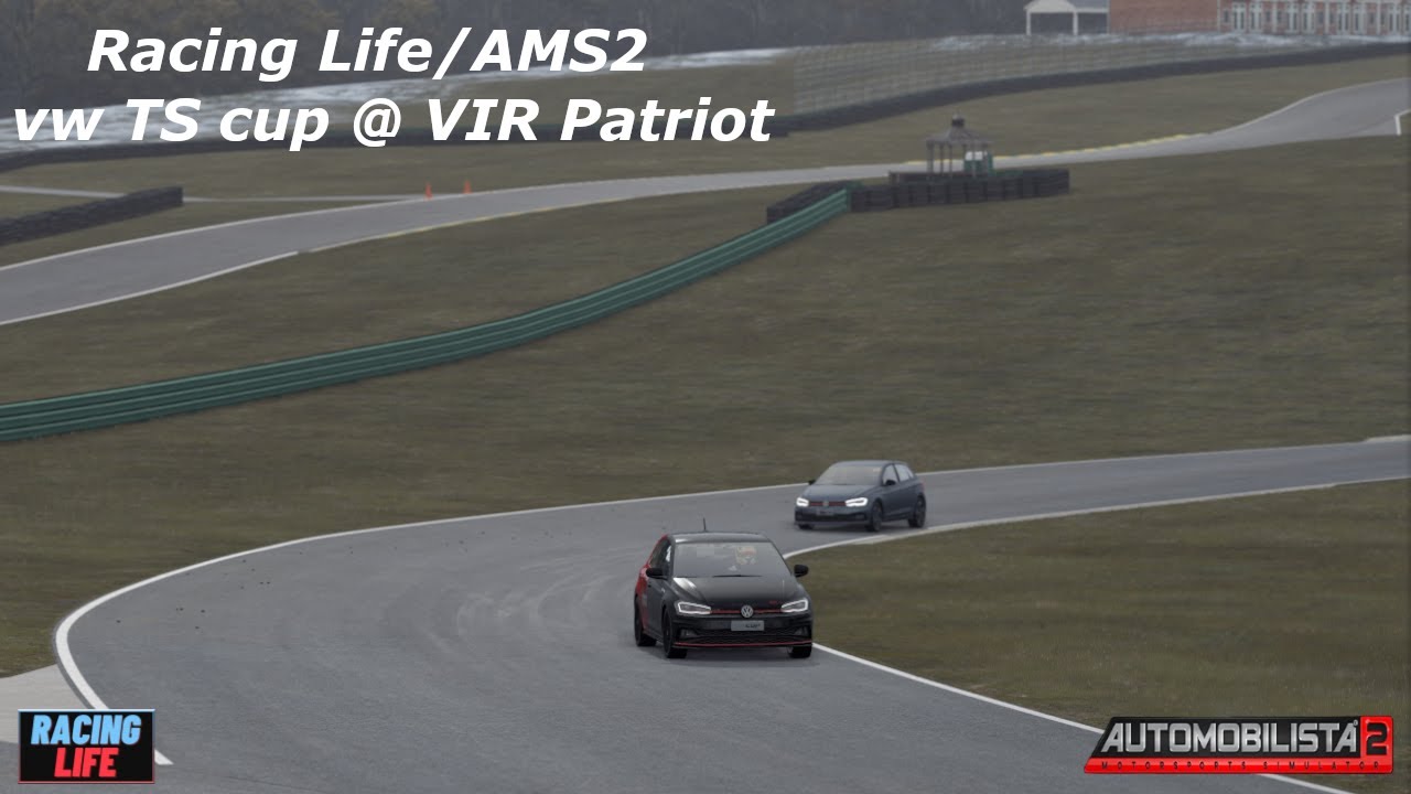 racing life/AMS2 | volkswagen ts cup @ VIR patriot