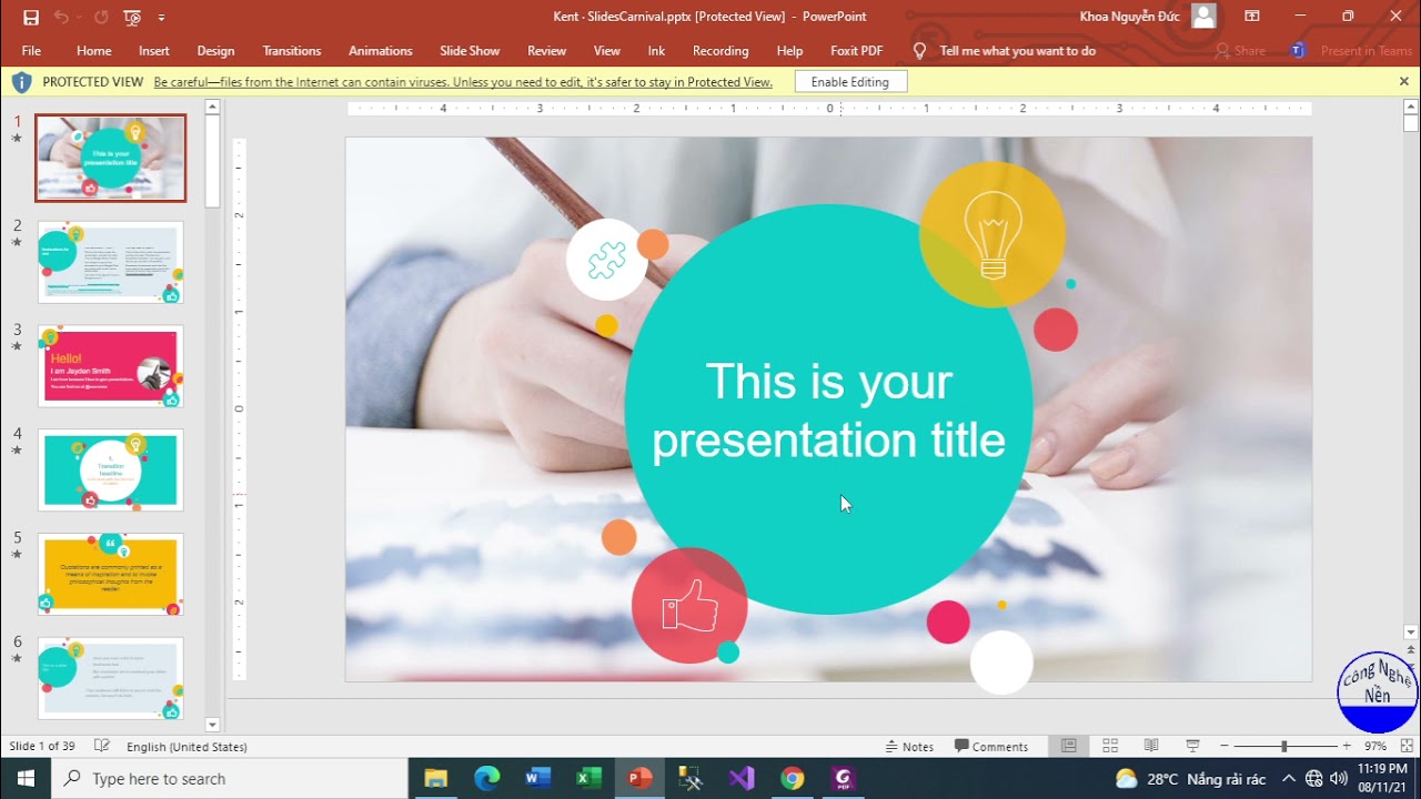 Thực hành Tin học căn bản - Buổi 12 - Powerpoint