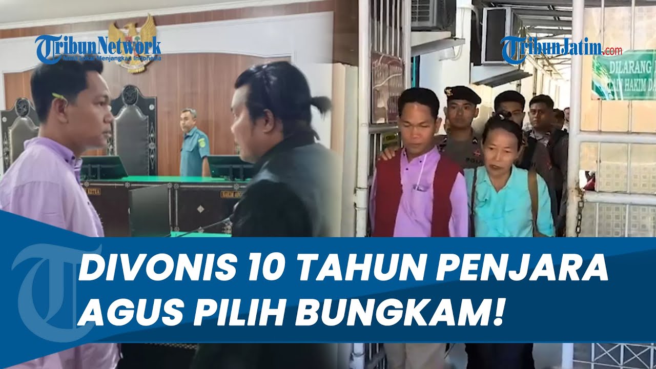 Divonis 10 Tahun Penjara! Agus Difabel Pelaku Kekerasan Seksual Pilih Bungkam
