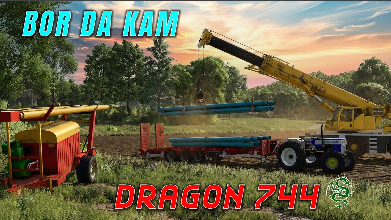 Dragon 744 - Bor Da Kam 🚜💨 | FS25 | Kaleryt