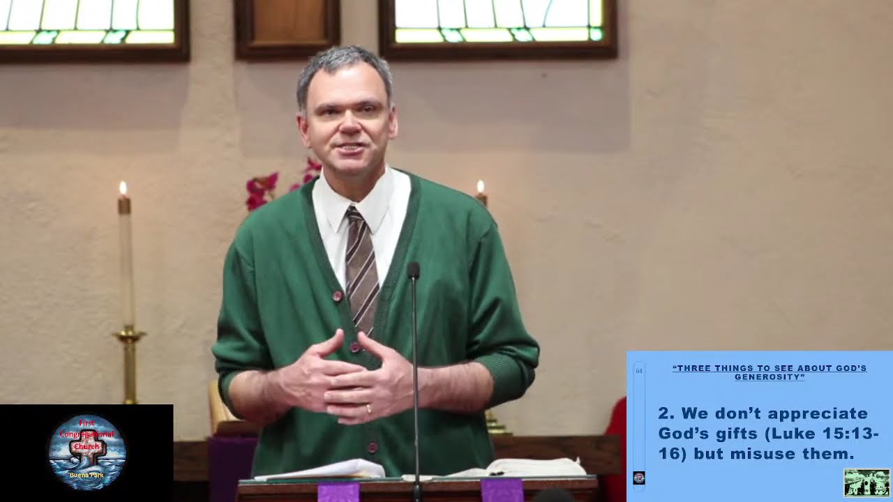 2026 Live Stream 03/15 First Congregational Church of Buena Park