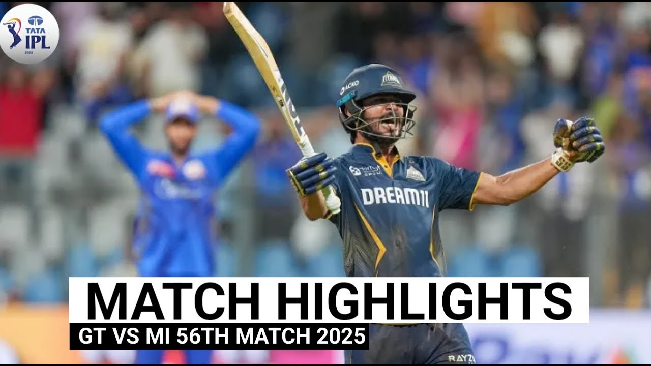Mumbai Indians vs Gujarat Titans IPL 2025 Full Match Highlights | MI vs GT 2025 Highlights