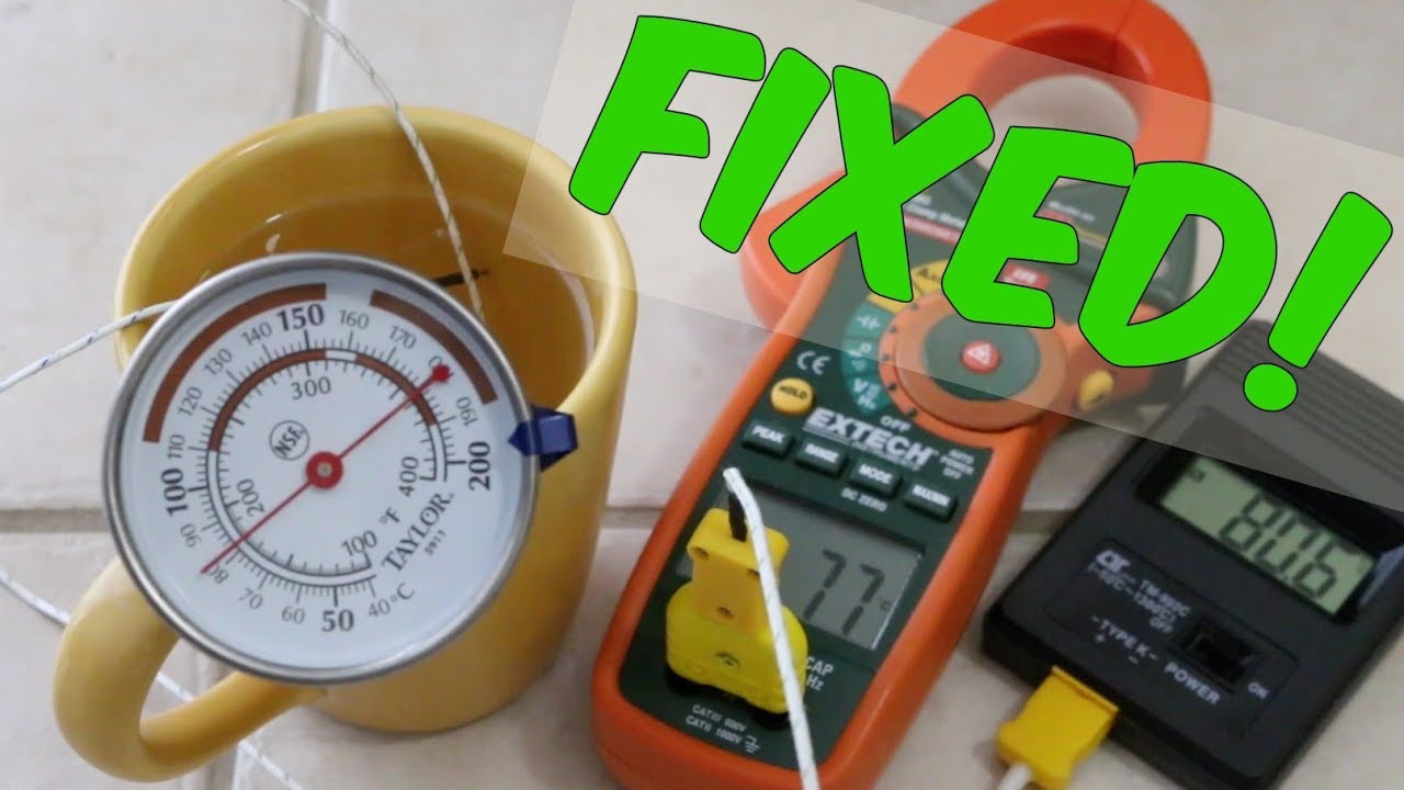 K Type Thermocouple Repair