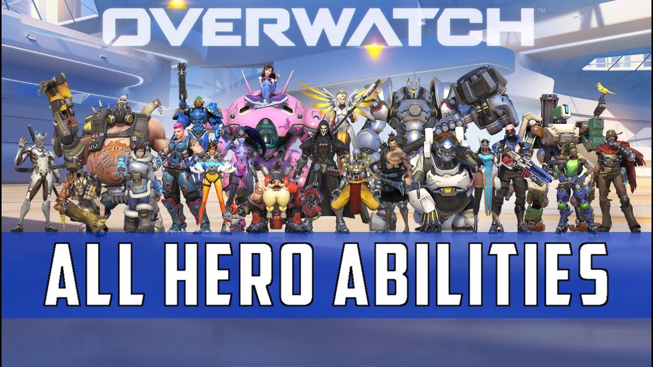 Overwatch: Hero Abilities Compilation  | 21 Heroes [Launch] HD