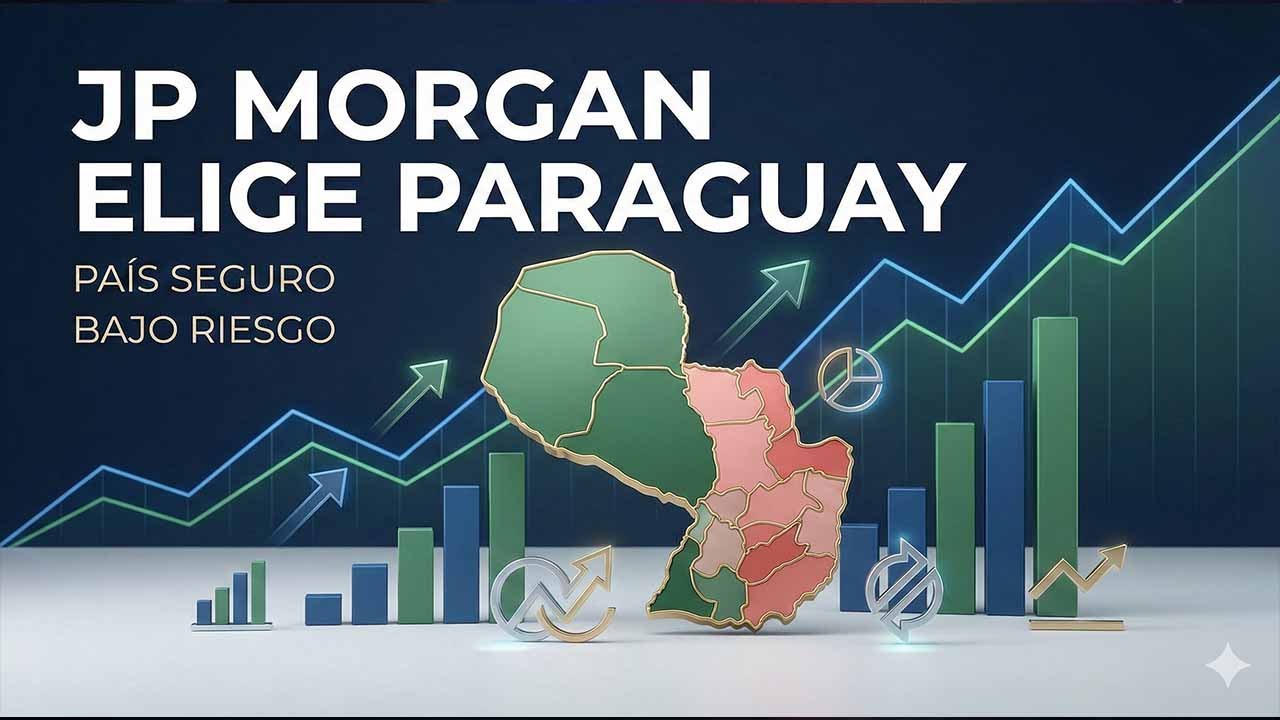 J.P MORGAN El mayor banco del mundo elige a Paraguay como economía de bajo riesgo