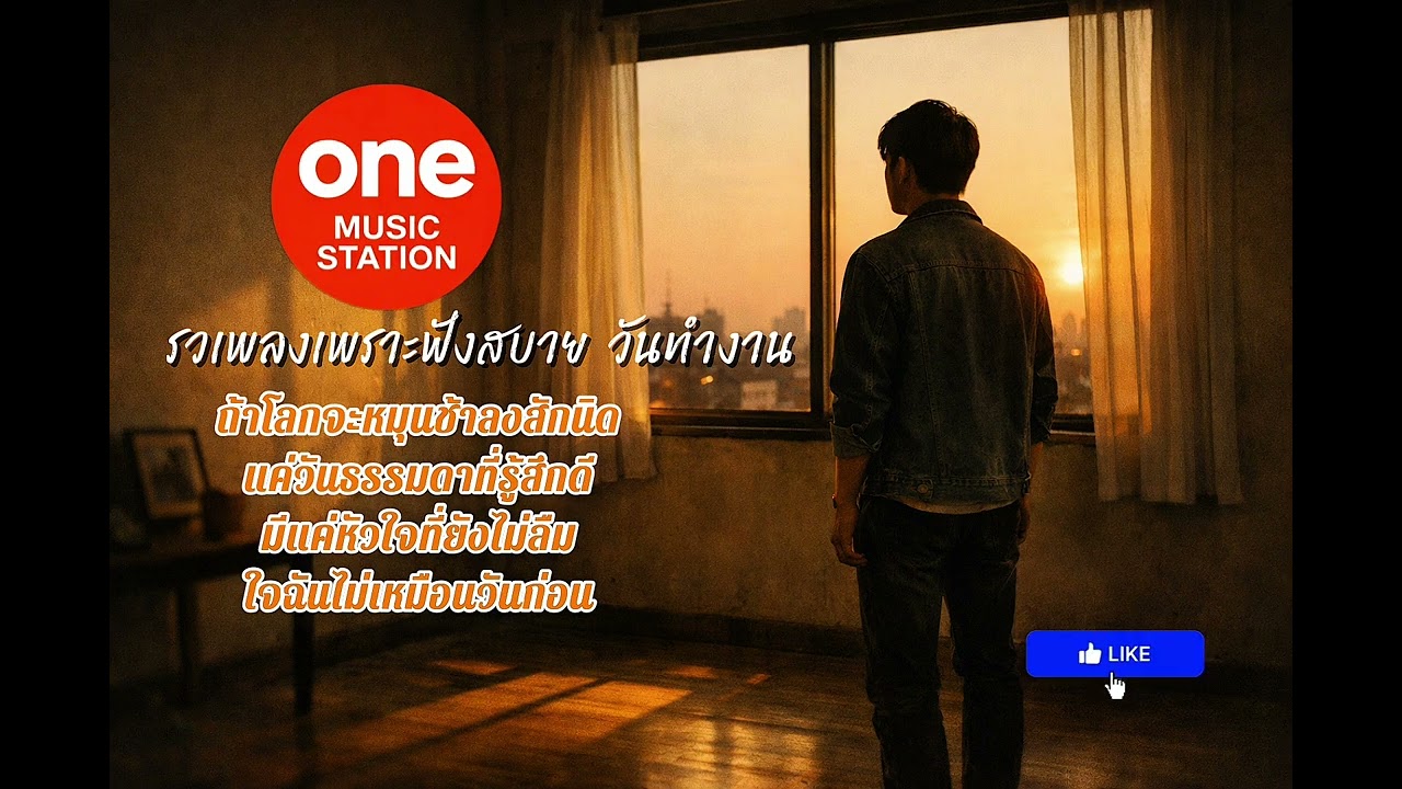 รวมเพลงเพราะฟังสบาย วันทำงาน | One music station