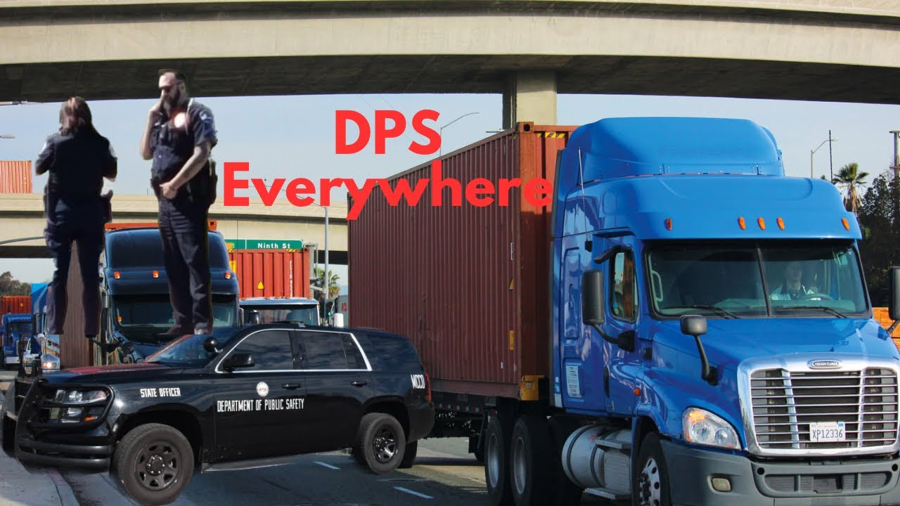 D.O.T Officers Take Over Savannah!!  Trucking In The Georgia Port Authority!!!