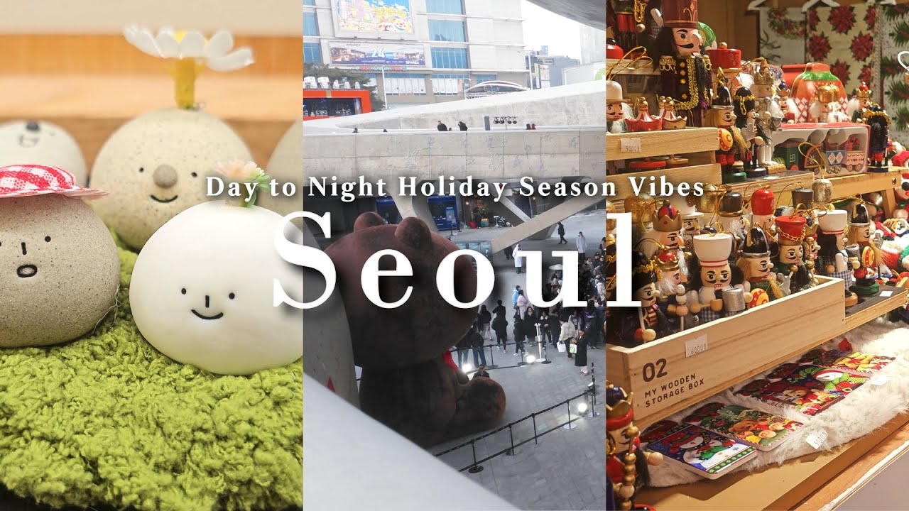 Day to Night Seoul Vlog ✨ | Gwanghwamun Christmas Market, DDP SeoulCon2025 vibe, Lantern Festival