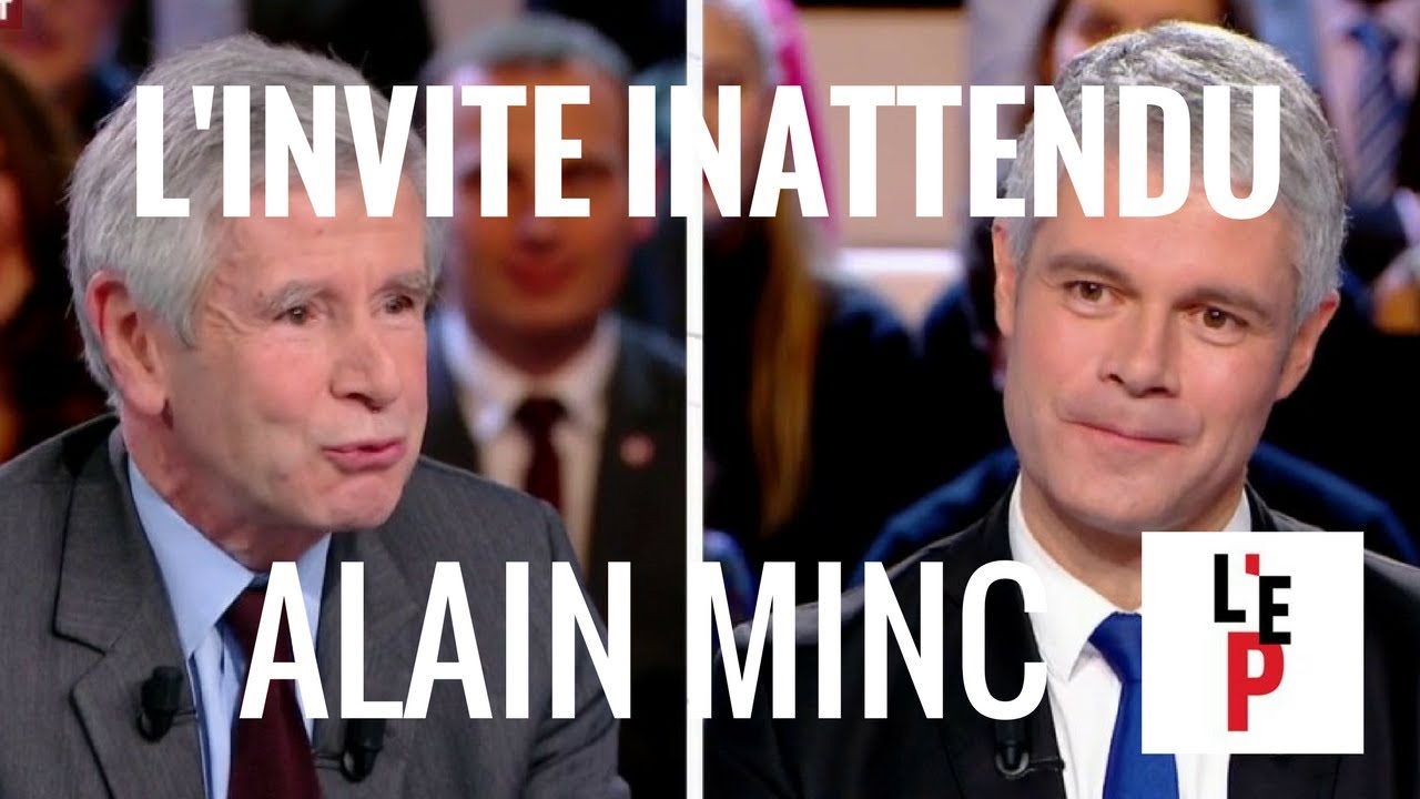L'invité Inattendu de Laurent Wauquiez - Alain Minc dans l'Emission politique (France 2)