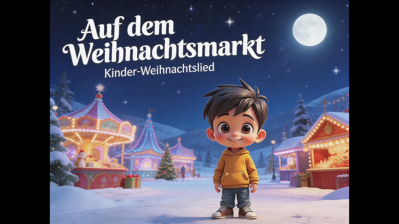🎄 Auf dem Weihnachtsmarkt | Weihnachtslied | Musik & Text: Benno Hermann | Bennys Tanzmusik