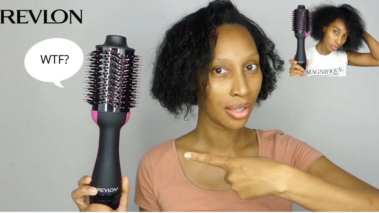 CRASH TEST- LA BROSSE REVLON SUR MES CHEVEUX CREPUS