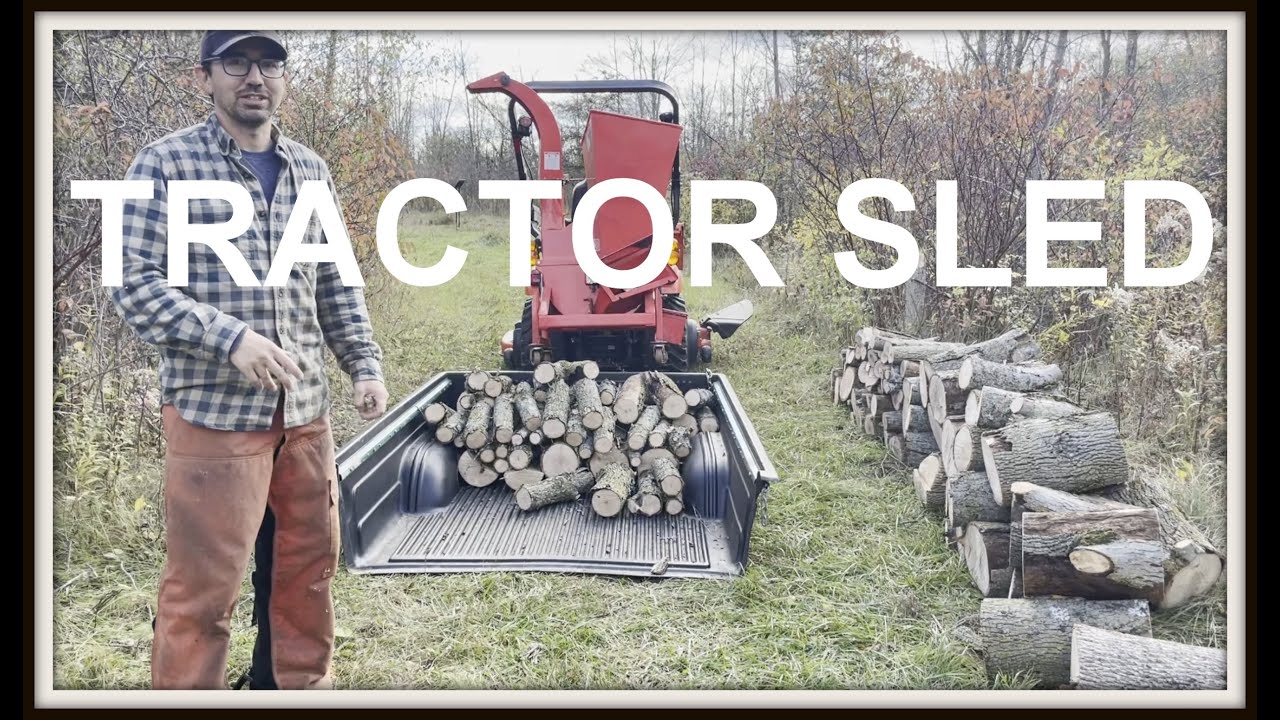 Tractor log Sled!
