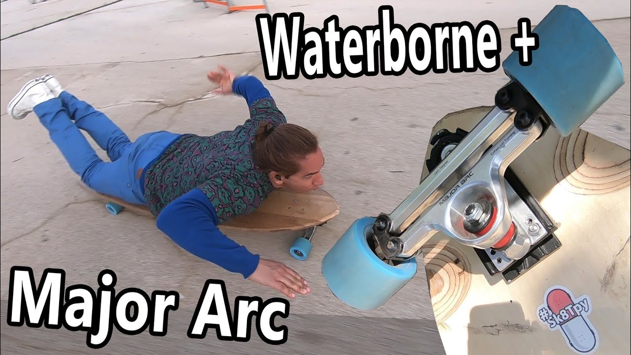 Il surfskate definitivo - Waterborne e Majorarc su una tavola gigante