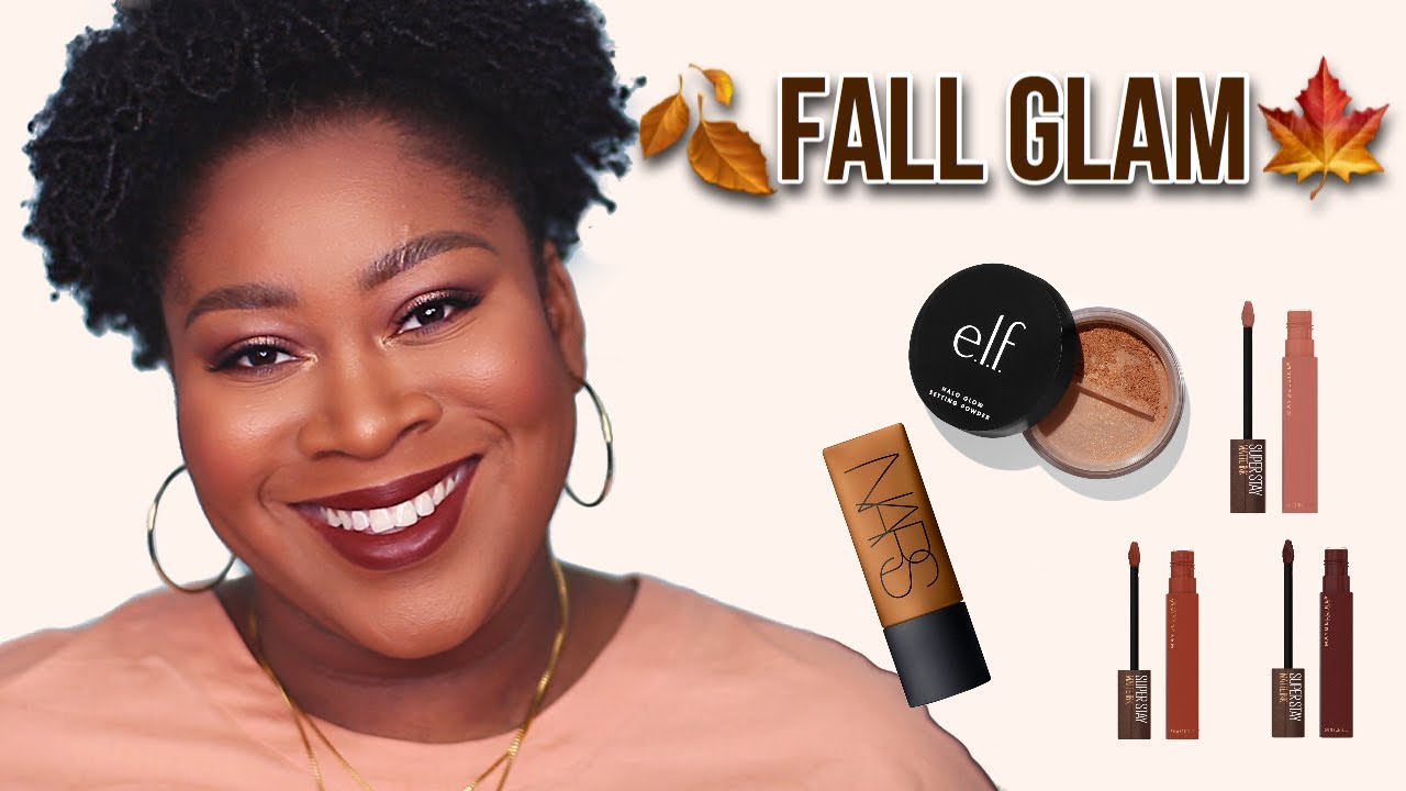 GRWM: Easy Smokey Brown FALL Makeup Tutorial 2020 🍁 🍂 🍁 🍃