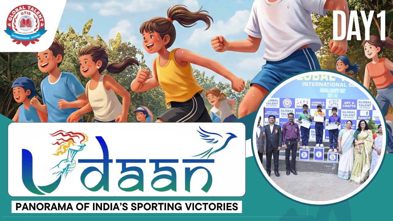 UDAAN Sports Fest Day 1 | Opening Ceremony & Student Performances | GTIS Pune