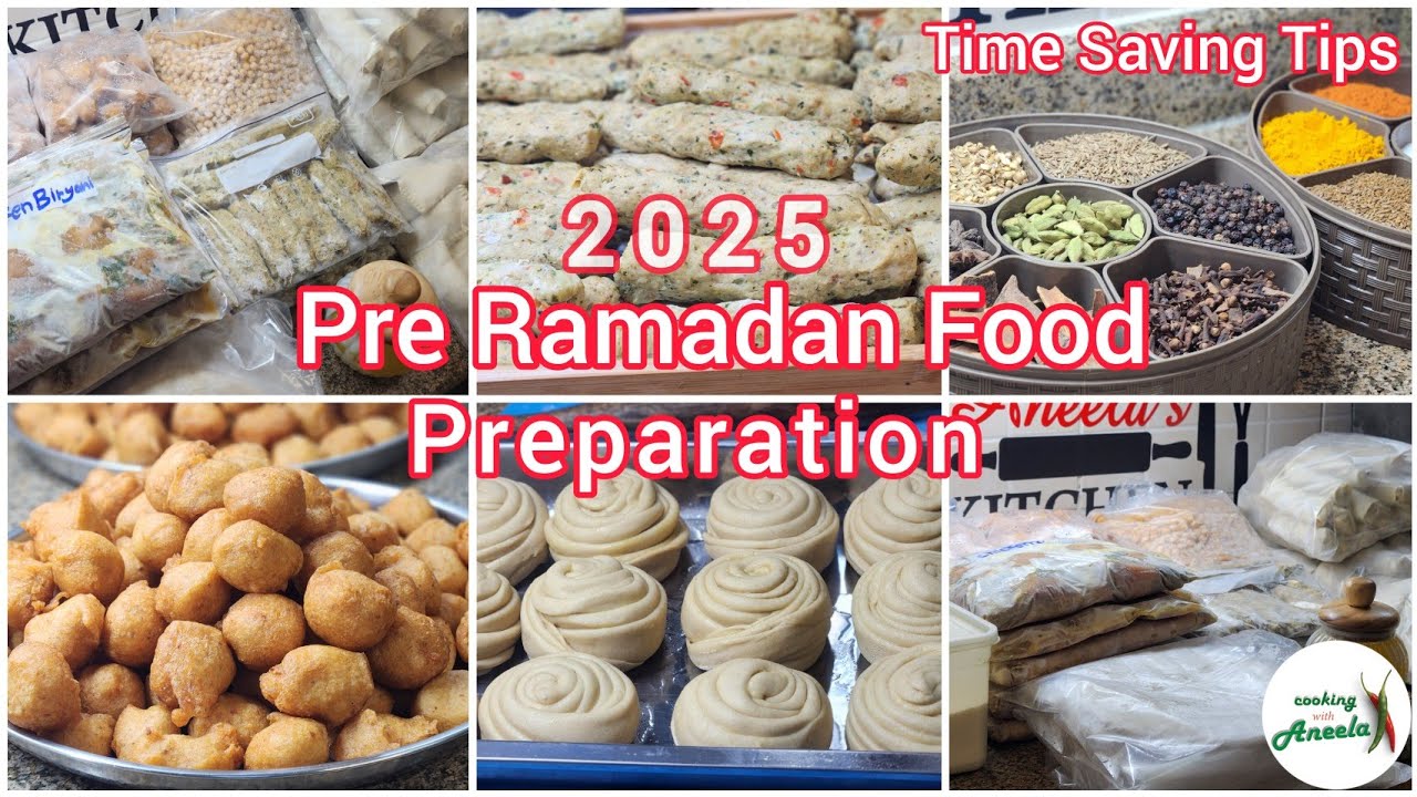 Ramadan Preparation 2025 |Make And Freeze Ramadan Recipes|Pre Ramadan Food Prep|Useful Tips & Tricks