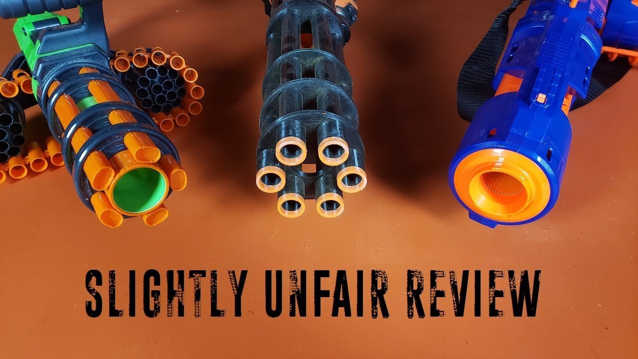 Slightly Unfair Reviews - Miniguns