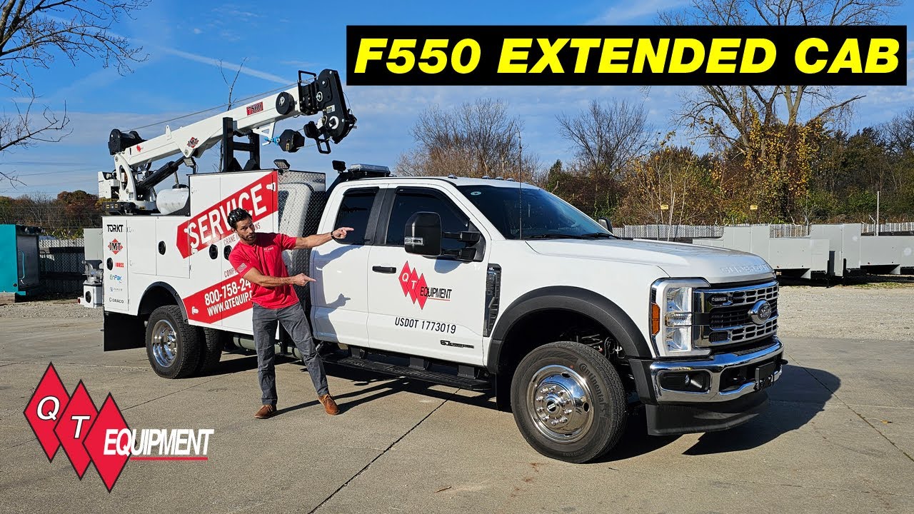 What’s in Our Service Fleet?  Ford F550 Truck Walkaround.