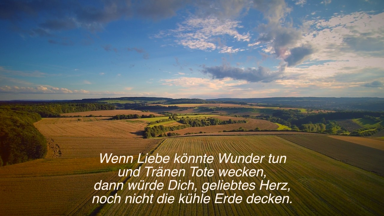 Wenn ein Mensch für immer geht. Tröstende Worte.   www.trauerspruch.de