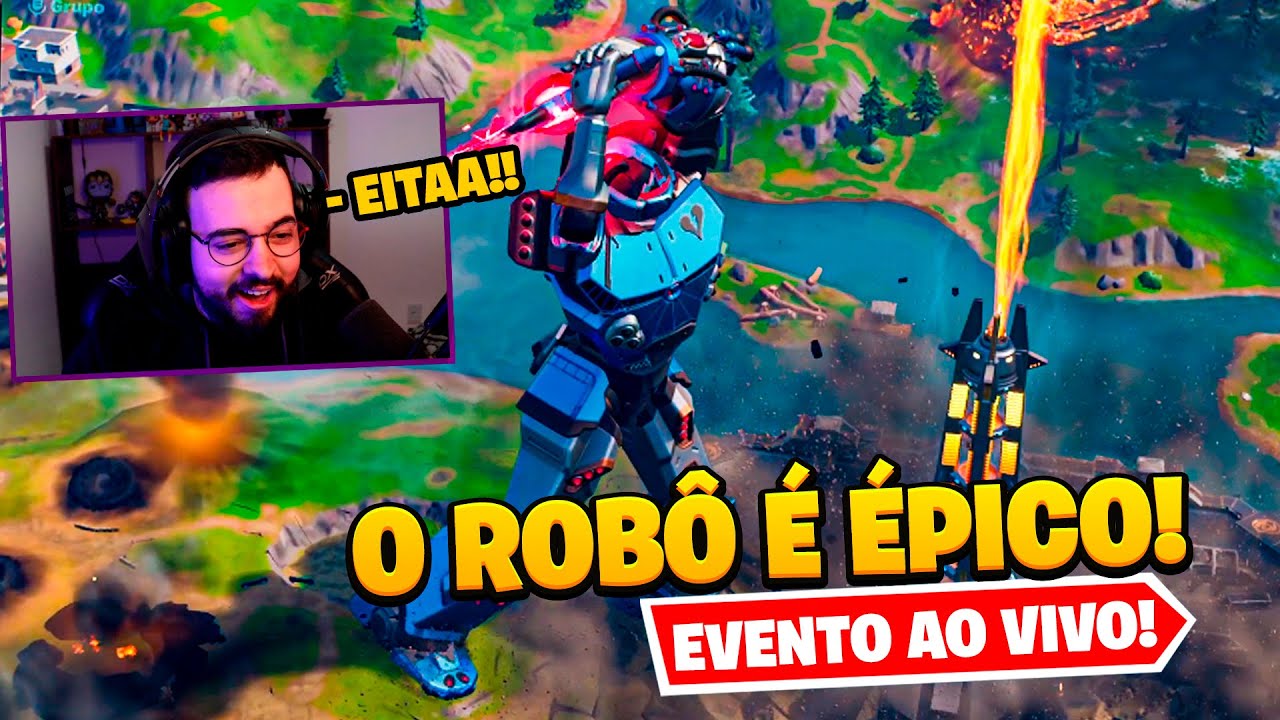 FORTFLIX REAGINDO EVENTO: COLISÃO TEMPORADA 2 - Fortnite