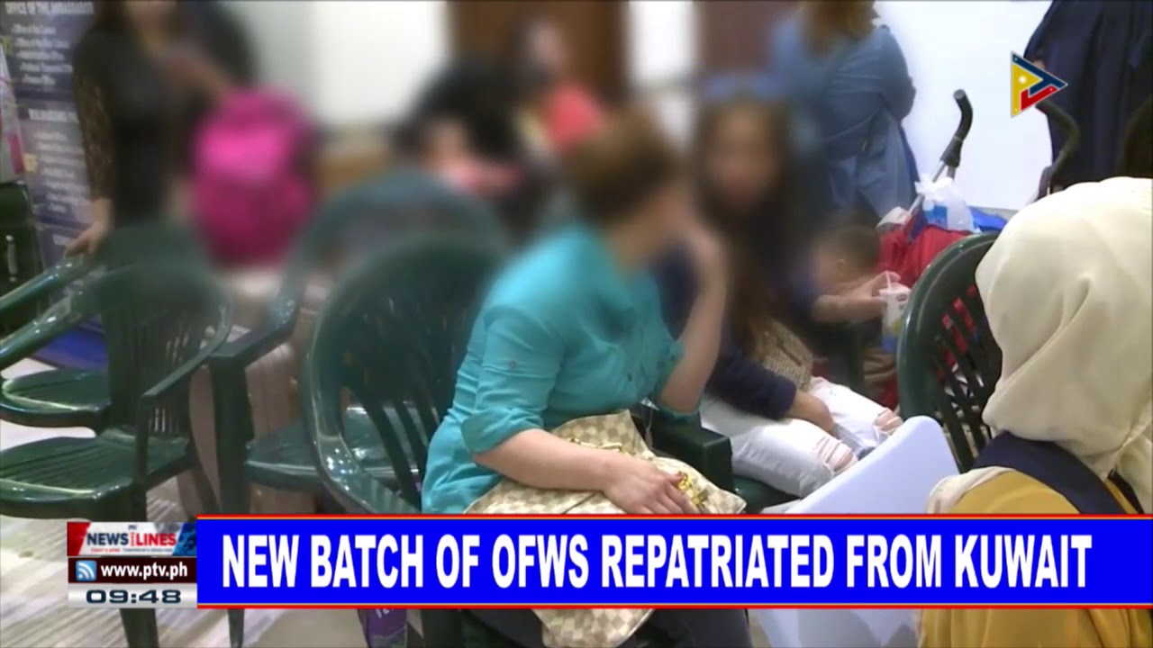 New batch of OFWs repatriated from Kuwait