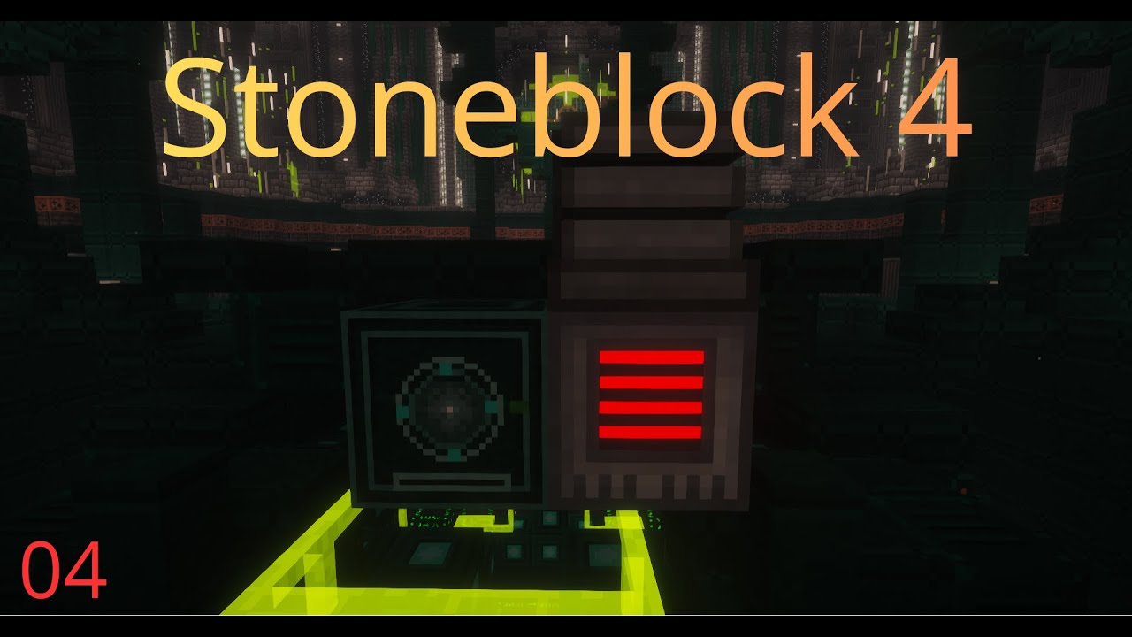 Minecraft Stoneblock 4 - Ep: 04 - Era das Máquinas Começa!