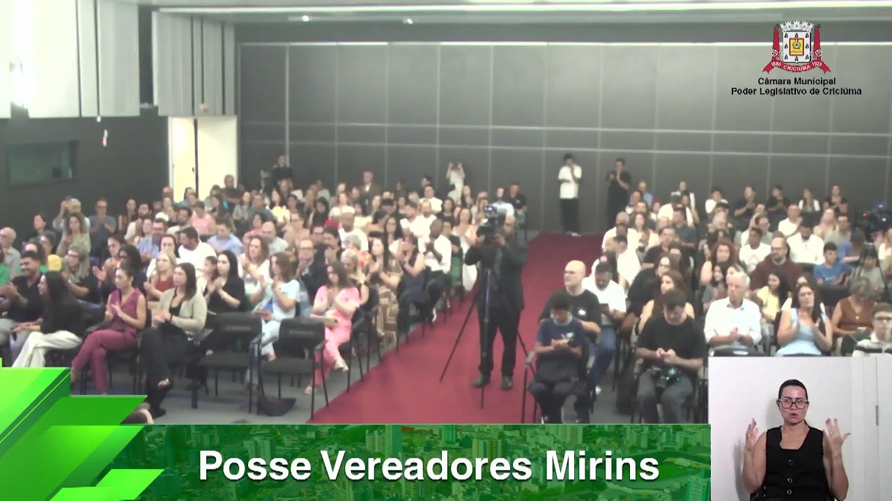 Acompanhe, ao vivo, a nossa Sessão de Posse dos Vereadores Mirins - Legislatura  26/27 - 26/02/2026