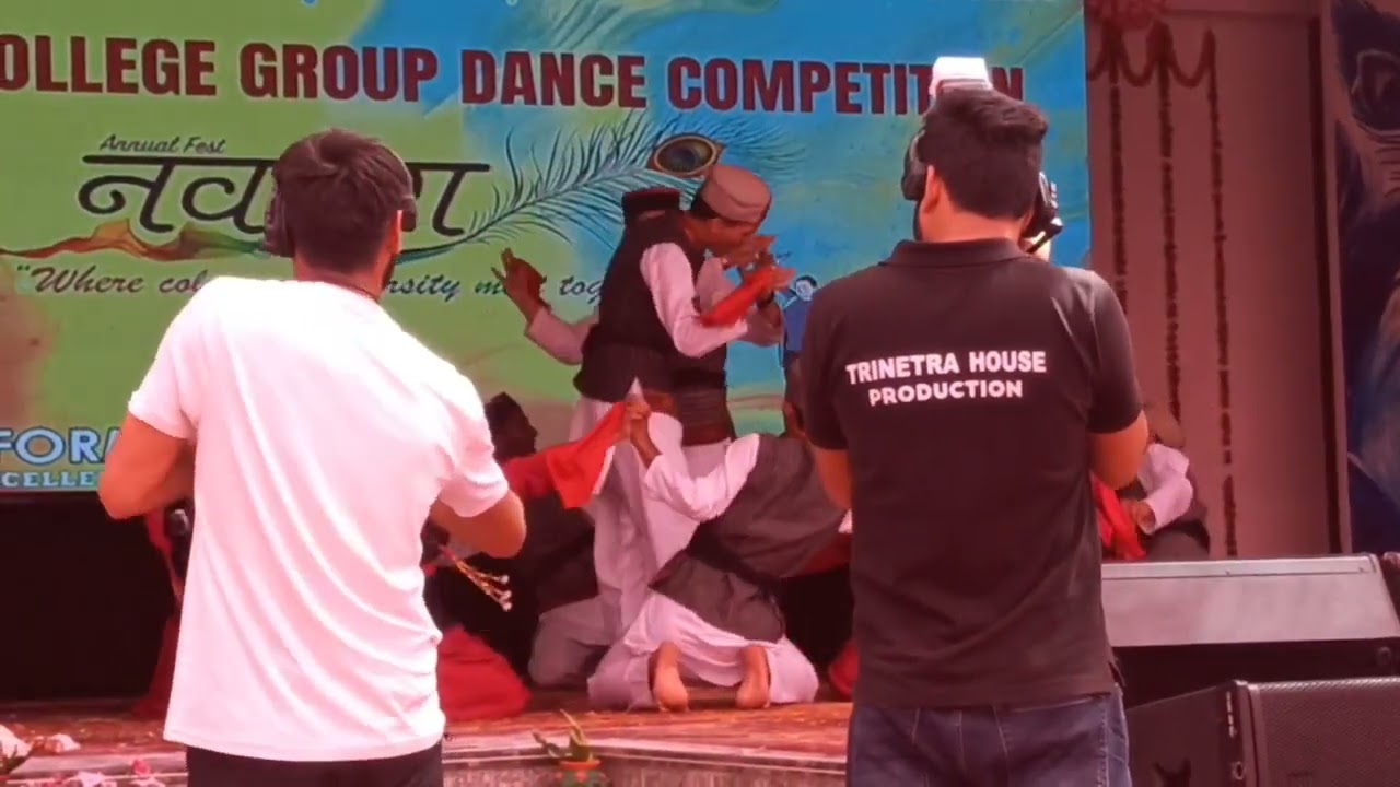 GCTE DHARAMSHALA || Inter College Group Dance Competition at Dronacharya || 2nd Position || Part-2