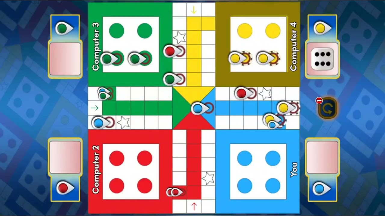 Ludo King 4 Players | Ludo game in 4 players| Ludo King | Ludo gameplay | #gaming #182