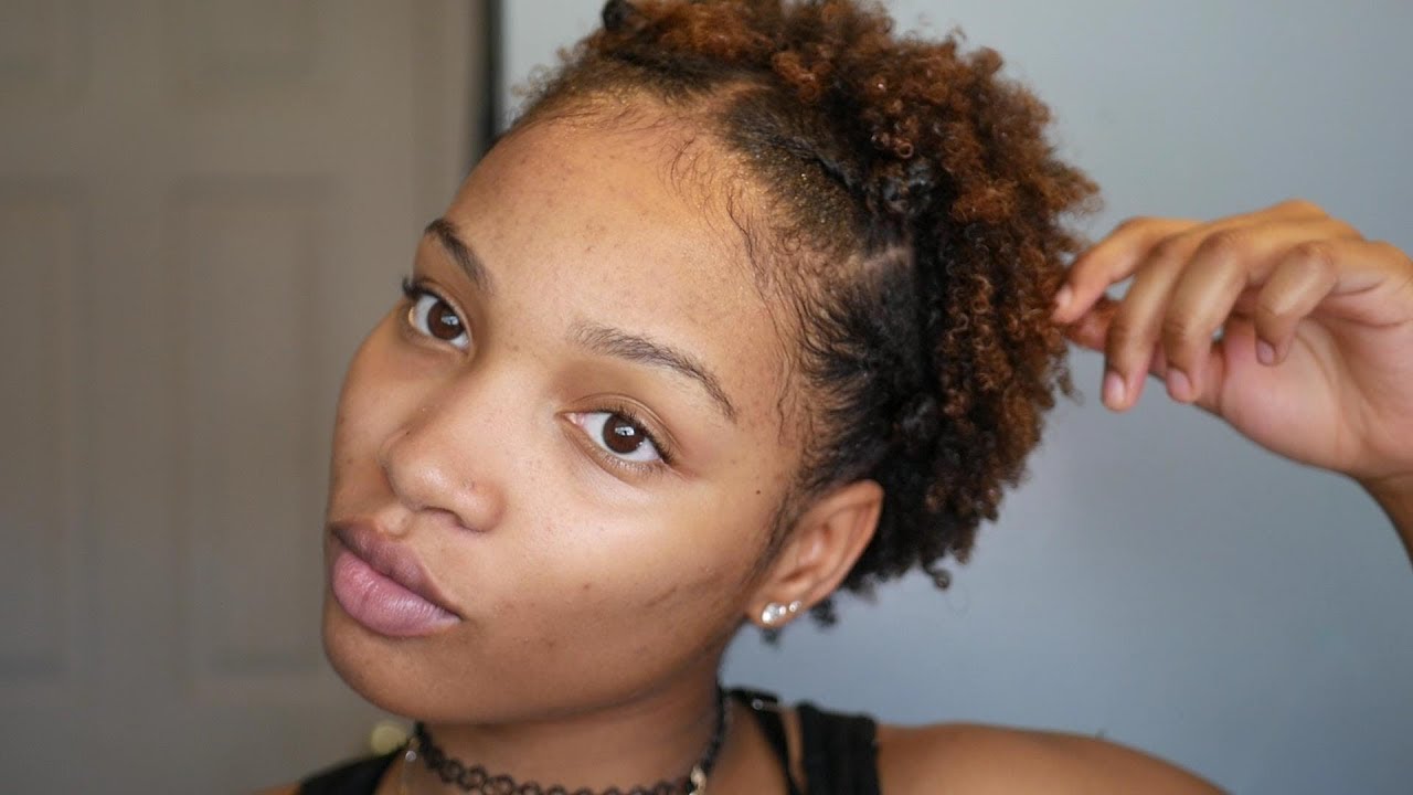 Styling My TWA Hair (Tutorial)
