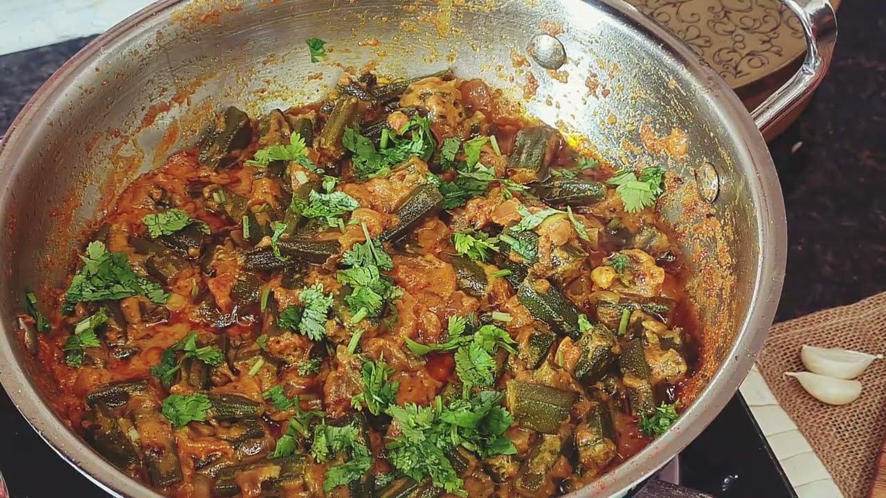 Bhindi Masala Recipe | Easy Dhaba Style Bhindi Sabzi at Home
