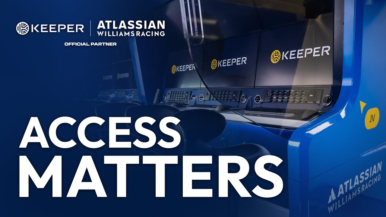 Keeper Security x Atlassian Williams Racing: Доступ имеет значение