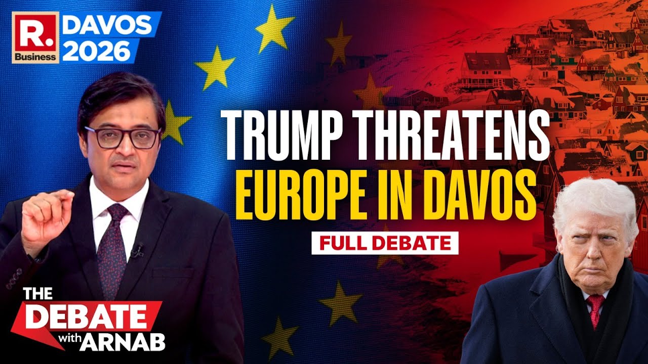 Debate With Arnab: Trump Threatens Europe, Declares Plan To Acquire Greenland