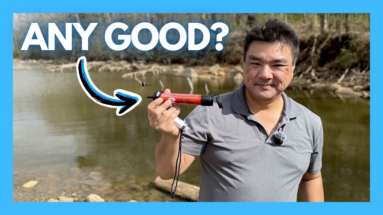 How to Use Emergency Water Filter Straws: Step-by-Step Demo