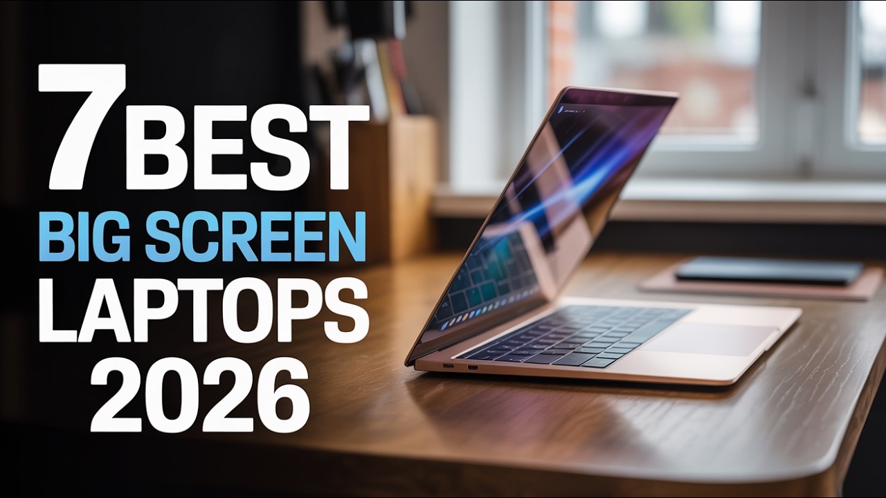 7 best laptop with big screen 2026