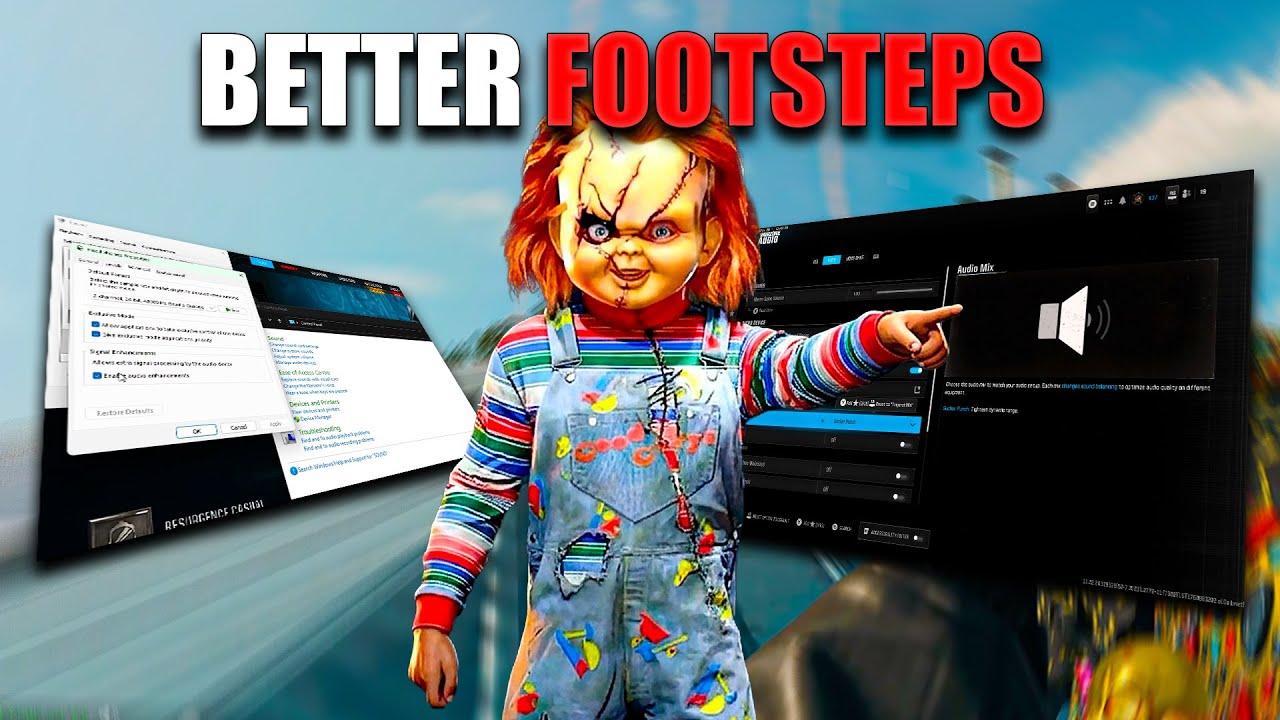Top 250 Player AUDIO Settings 🎧 Hear EVERY Footstep in Warzone!