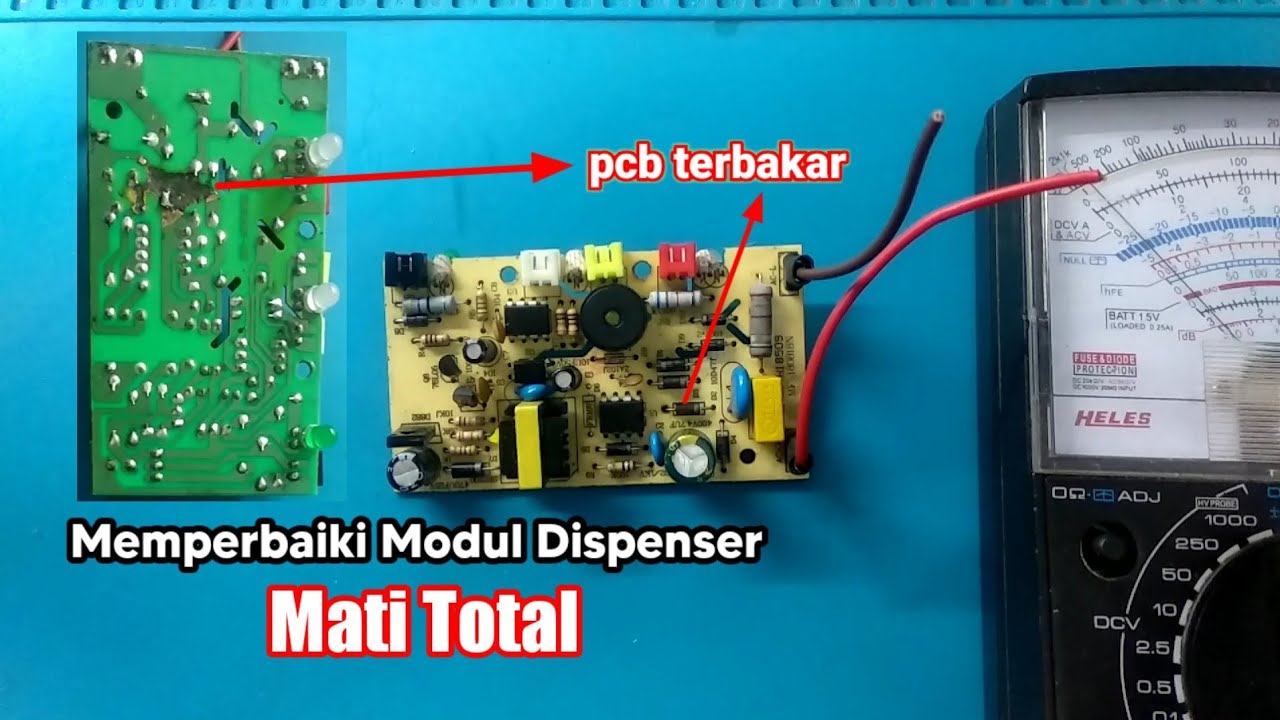 Perbaikan Modul Dispenser galom bawah