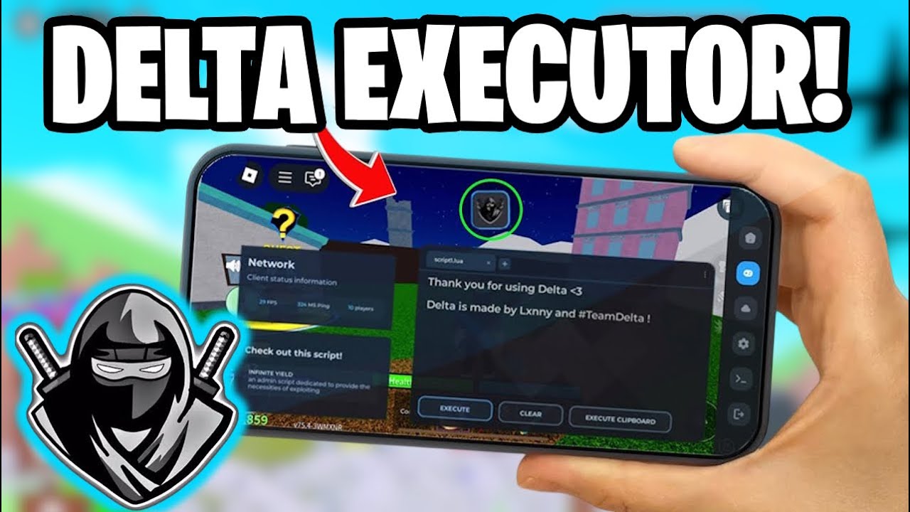 Delta Executor ✅ Mobile New UPDATE - How To Download Delta Executor Mobile No KEY - 100% Working