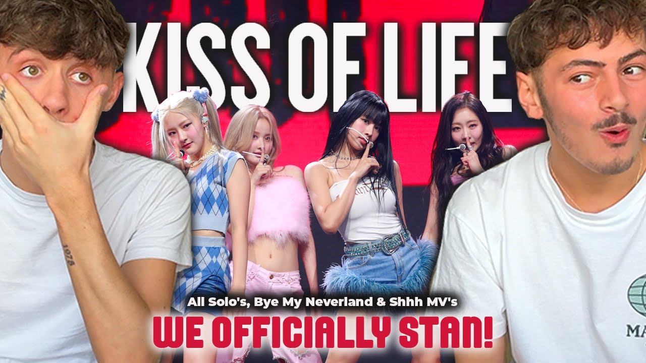 KISS OF LIFE Marathon - ALL Solos, Bye My Neverland, & Shhh MV's | REACTION