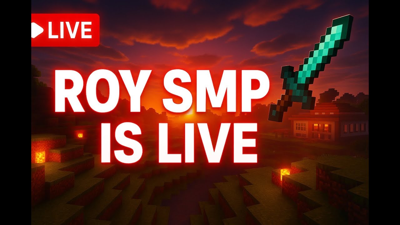 Minecraft Stream of Roy Smp