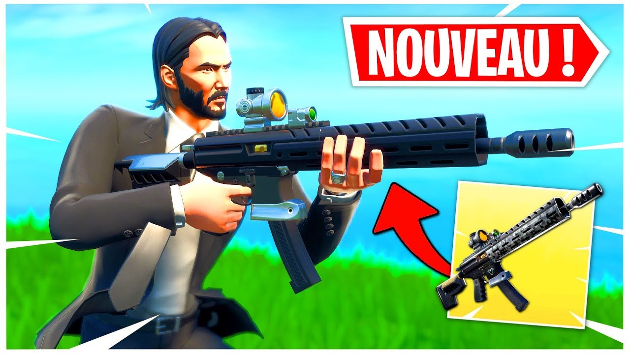 Le NOUVEAU FUSIL D'ASSAUT TACTIQUE est TROP BIEN !!! (Fortnite Battle Royale John Wick)