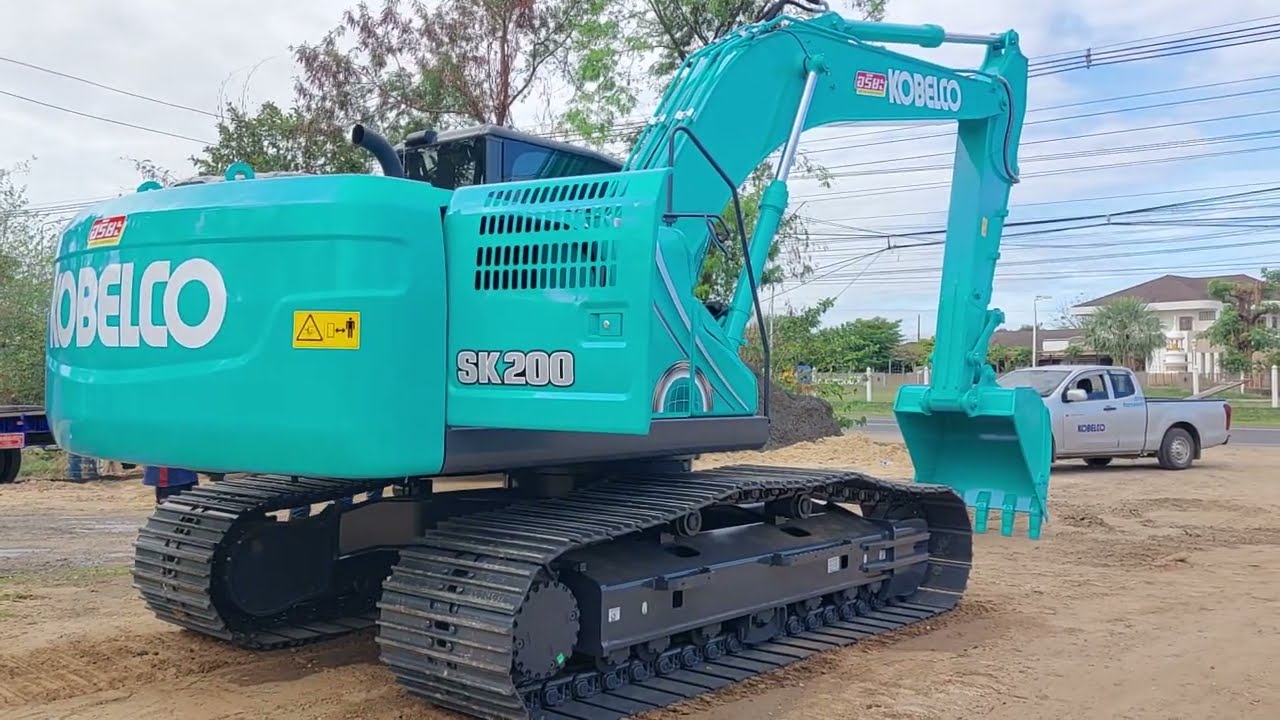 สดๆร้อนๆ NEW KOBELCO SK200-10(Sm) บุกเมืองภูเขาไฟ พาดูเครื่อง ปั้ม เก่ง ช่วงล่าง  excavator EP.9225