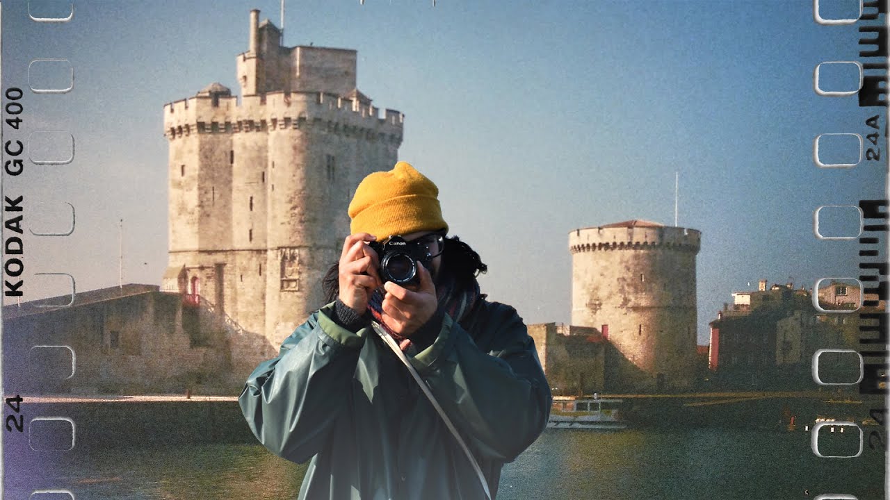 LA ROCHELLE, best city in FRANCE? (35mm street photography & City Vanlife)