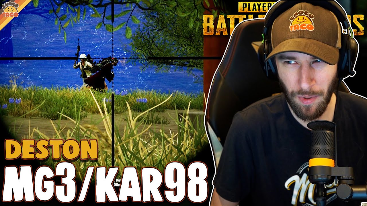 MG3/Kar98 Deston Loadout ft. Halifax, Swagger, & VSNZ - chocoTaco PUBG Squads Gameplay