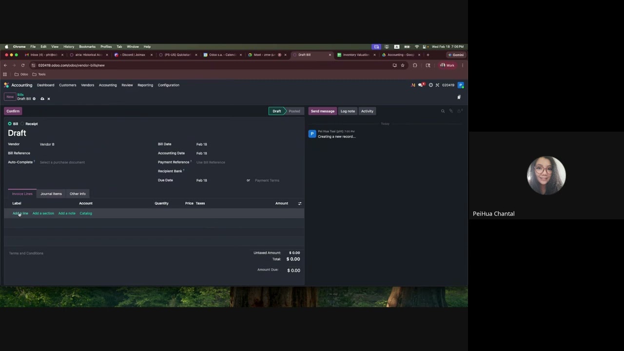 Odoo 19 Case 3 Landed Cost