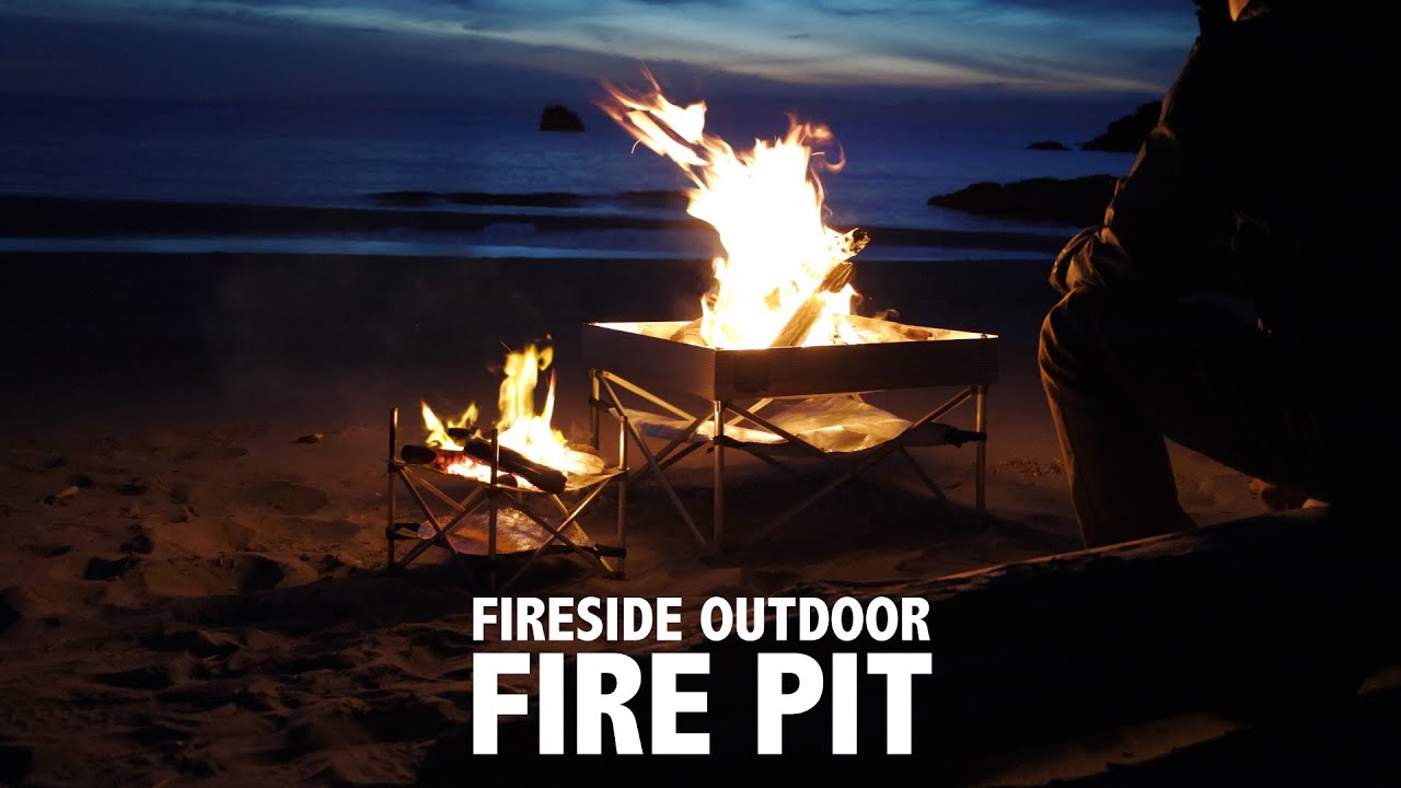 【4K】FIRESIDE OUTDOOR｜焚火に出かけよう。