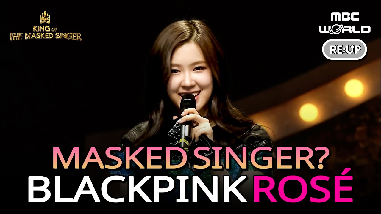 [K-POP] BLACKPINK Ros&eacute;&rsquo;s Stunning Masked Singer Challenge ✨#BLACKPINK #ROSE