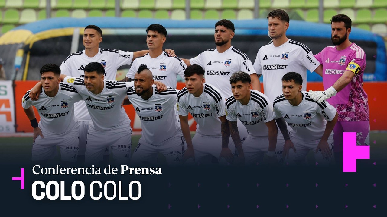 🔴 EN VIVO | Conferencia de prensa: Colo Colo
